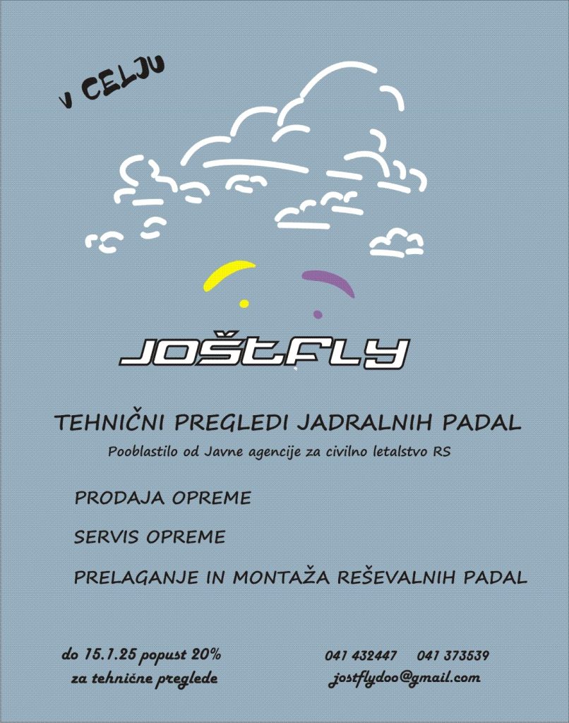 josštfly logo za reklamo